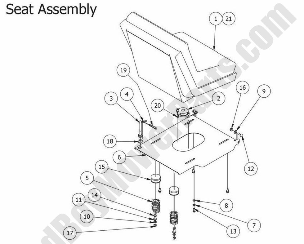 2014 MZ Magnum - Seat Assembly
